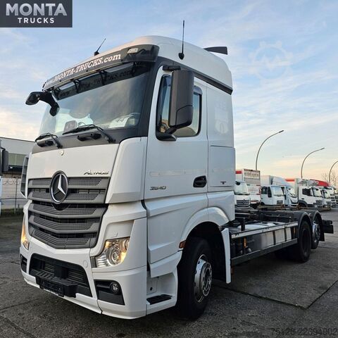 Wechselfahrgestell LKW MERCEDES-BENZ Actros 2540 MP4, Euro 6, Liftachse, AHK, 1.Hand