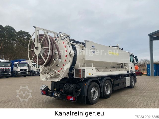Vacuümtankwagen MAN TGS 28.470 6x2 Wiedemann Sauger (Kipper)