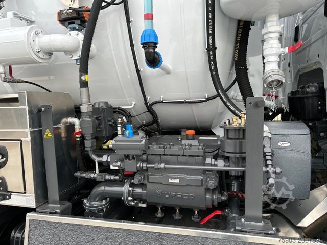 Vacuümtankwagen MERCEDES-BENZ Arocs 3251 8x4 / KROLL ADR-Kombi K1,0-17,0/28 PE