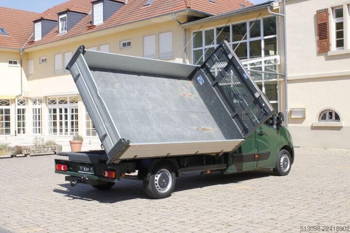 Furgone ribaltabile OPEL MOVANO DoKa 3 SEITENKIPPER AHK LANGVERSION