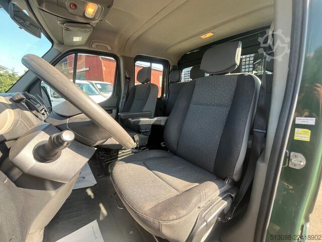 Furgone ribaltabile OPEL MOVANO DoKa 3 SEITENKIPPER AHK LANGVERSION