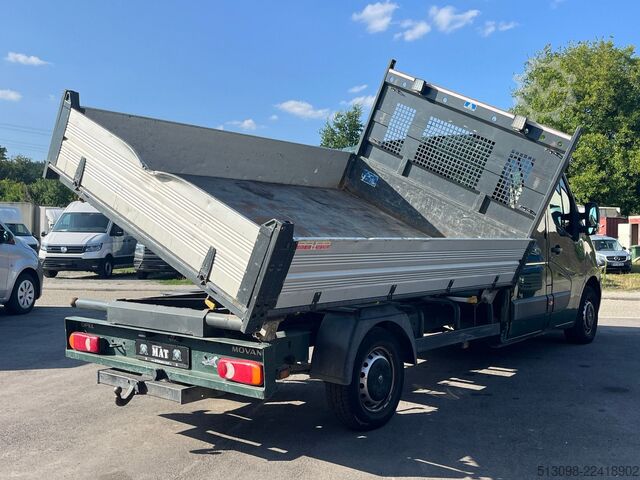 Furgone ribaltabile OPEL MOVANO DoKa 3 SEITENKIPPER AHK LANGVERSION