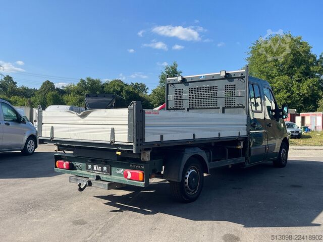 Furgone ribaltabile OPEL MOVANO DoKa 3 SEITENKIPPER AHK LANGVERSION