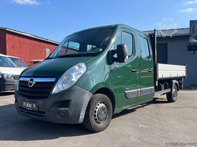 Furgone ribaltabile OPEL MOVANO DoKa 3 SEITENKIPPER AHK LANGVERSION