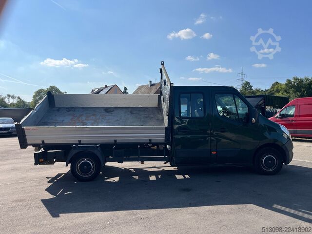 Furgone ribaltabile OPEL MOVANO DoKa 3 SEITENKIPPER AHK LANGVERSION