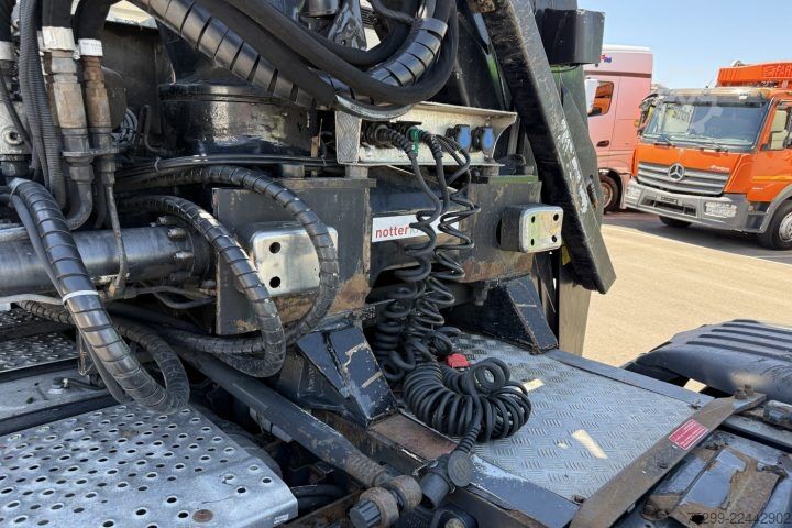 Trattore stradale standard Scania G490 6x2 Hiab 165ZT Holzkrane / Swiss-Vehicle