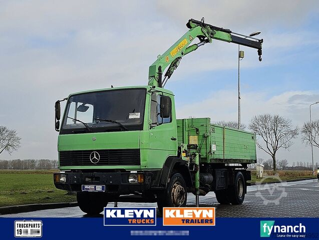 Plateau de chargement MERCEDES-BENZ 1317 6 CYL. CRANE