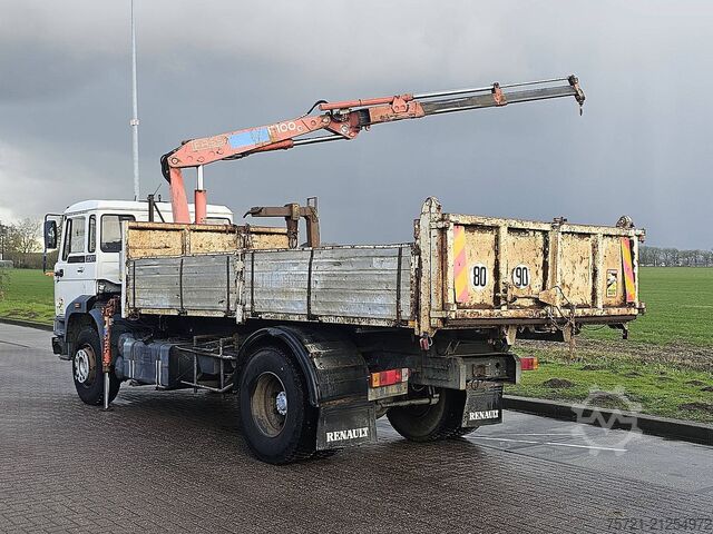 Tipper with crane DAF 2300 TURBO FRENCH TIPPER CRANE