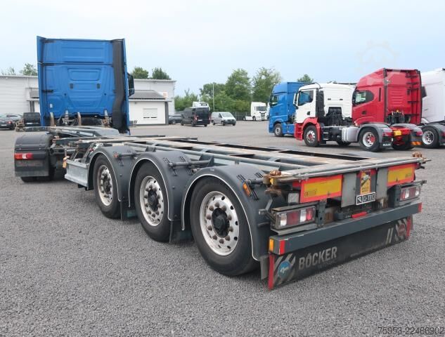 Semirimorchio a cassa mobile D-Tec VCC-01/FT LS S Mittelausschub 2x Lift Genset