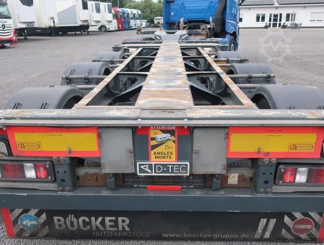 Semirimorchio a cassa mobile D-Tec VCC-01/FT LS S Mittelausschub 2x Lift Genset