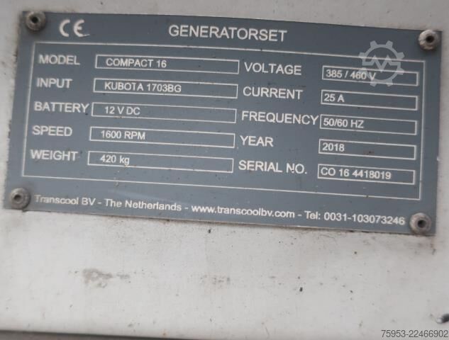 Semirimorchio a cassa mobile D-Tec VCC-01/FT LS S Mittelausschub 2x Lift Genset