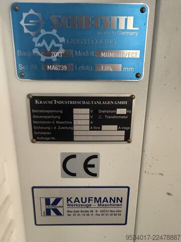 μηχανή κάμψης λαμαρίνας Schechtl MBM 310/ECT