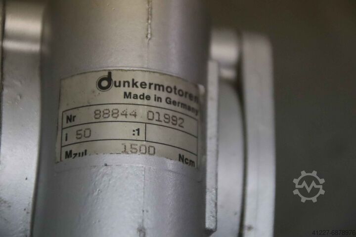 Motorreductor 0,089 kW 50 omw/min Dunkermotoren Krämer + Grebe DR 62.0 x 80-2