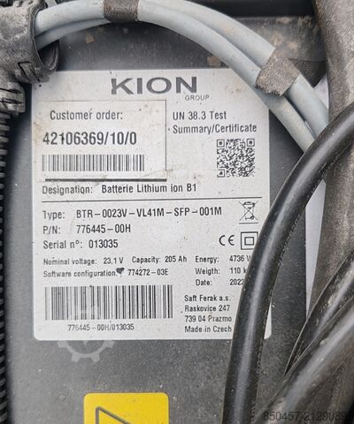 Sztaplarki paletowe Still EXV 14 LION 5.3m/ 2022y/ 2750mh