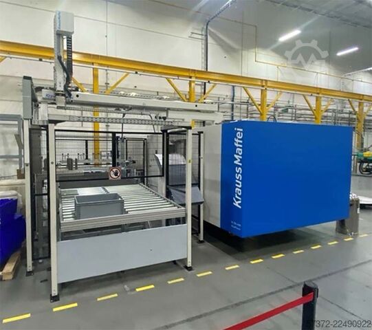 Máquina de moldeo por inyección KraussMaffei KM 550/ 3000 GX 550