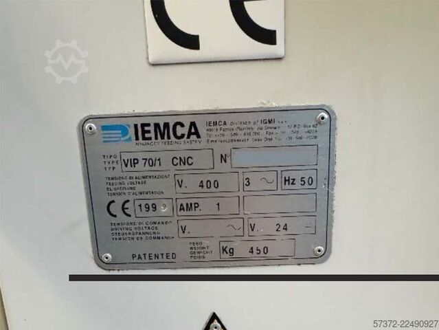 Podavač tyčí IEMCA VIP 70/1 CNC
