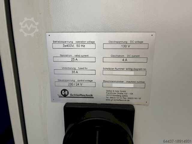 Vlakslijpmachine Geibel & Hotz FS 640 SD