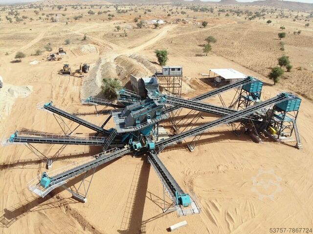 Constmach Stone Crushing Plant Stationary crushing plant 500 T/H