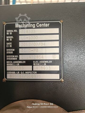 Pionowe centrum obróbcze HartFord LG-1000