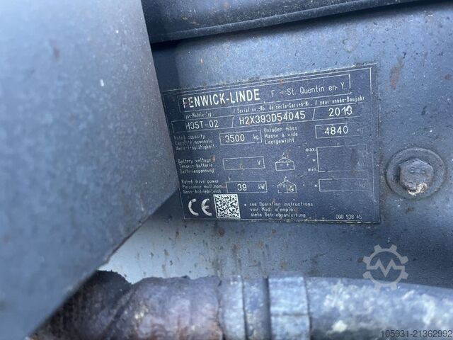 LPG viljuškari Linde H35T-02