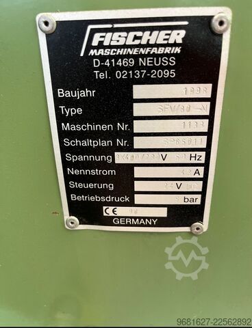 Fischer SFV/80 emballagemaskine – fuldautomatisk Fischer SFV 80-N