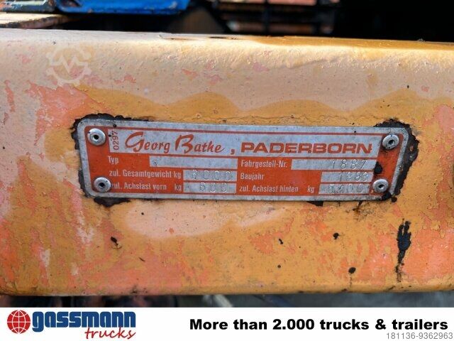 Tankoplegger Bathe Asphaltkocher, 4x VORHANDEN!