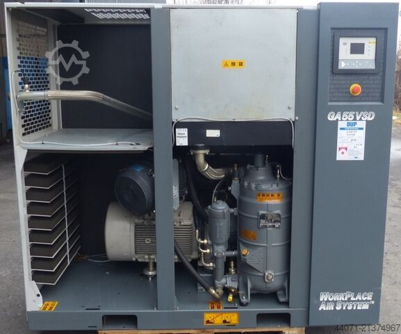 Skruekompressor GA55VSD Atlas Copco GA55VSD