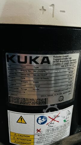 Industriel robot KUKA KR10 R1100 sixx
