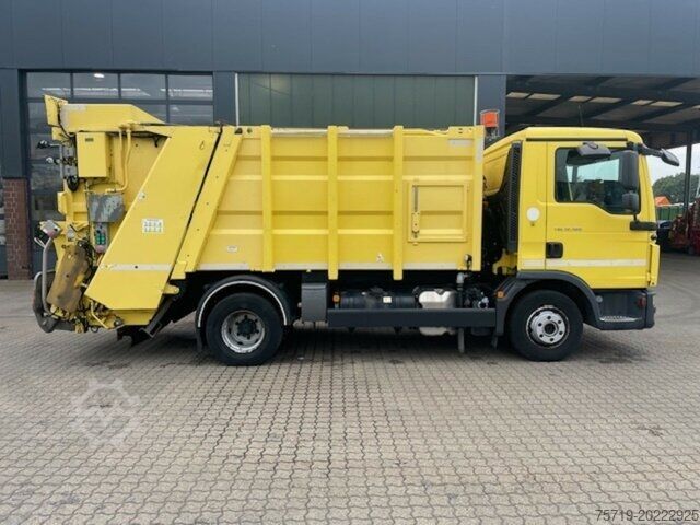 Çöp kamyonu MAN 12.180 4x2 TGL Euro6/Zöller Mini