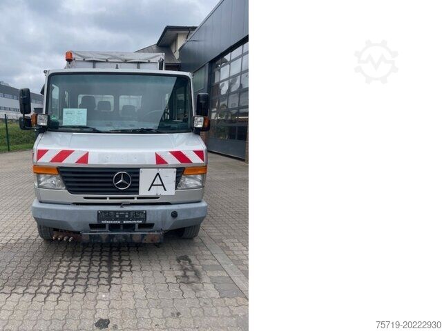 Kiepwagen bestelauto Mercedes-Benz 814 DK Vario Hinterkipper