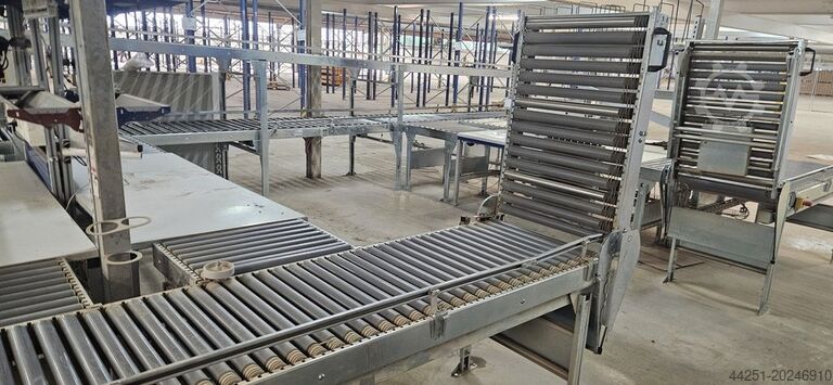 Paketleme istasyonu sistemi, paketleme alanı için makaralı konveyör Soco System Packstation