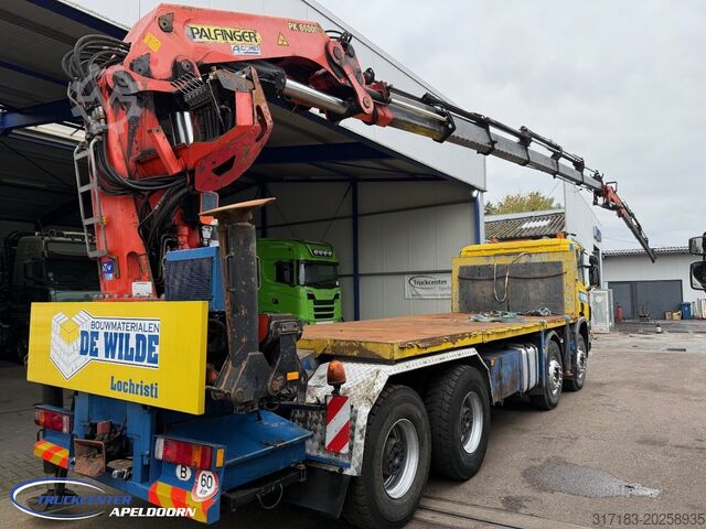 Ciężarówka z dźwigiem Scania P124-420 Palfinger PK 66000 + Jib, 8x4 Naafredu...