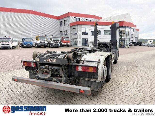 Φορτηγό γερανός roll-off Mercedes-Benz Actros 2536 L 6x2 , Lenk-/Liftachse