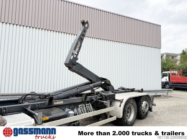 Φορτηγό γερανός roll-off Mercedes-Benz Actros 2536 L 6x2 , Lenk-/Liftachse