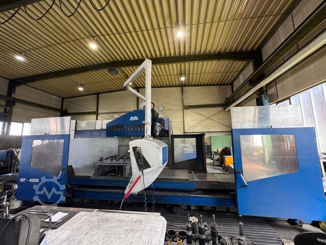CNC yatak freze makinesi MTE BF 4200