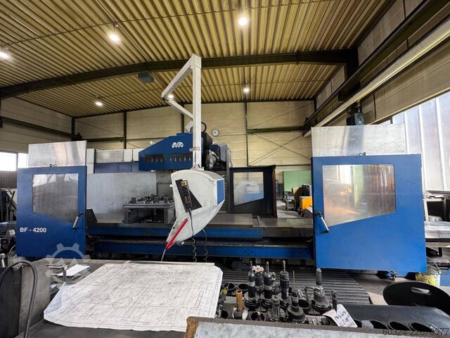 CNC yatak freze makinesi MTE BF 4200