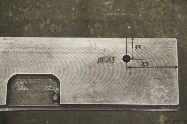 Abkantwerkzeug Schwenkbiegemaschine RAS 28/121/3060 mm