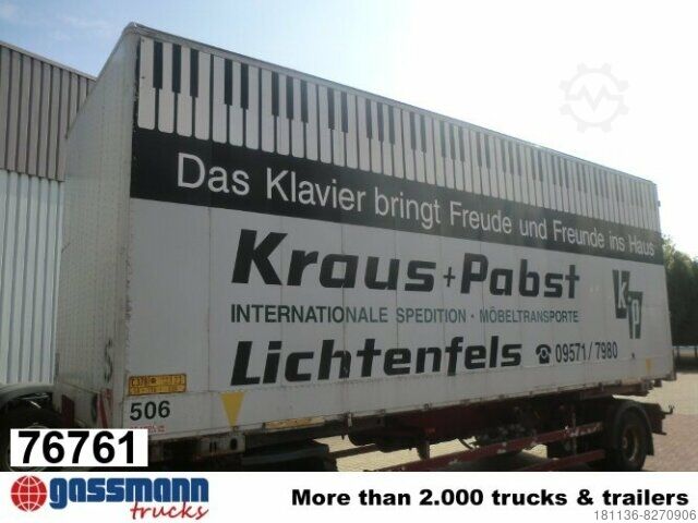 Wissellaadbak vrachtwagen SOMMER WB Koffer