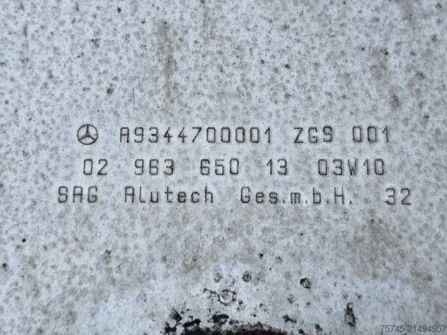 Standaard trekker MERCEDES-BENZ ACTROS 1854 V8 * RETARDER * TOP * 1A