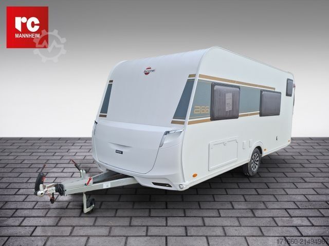 Caravan BÜRSTNER B66 480 TK Dusch-Paket, 1600kg, Radträger