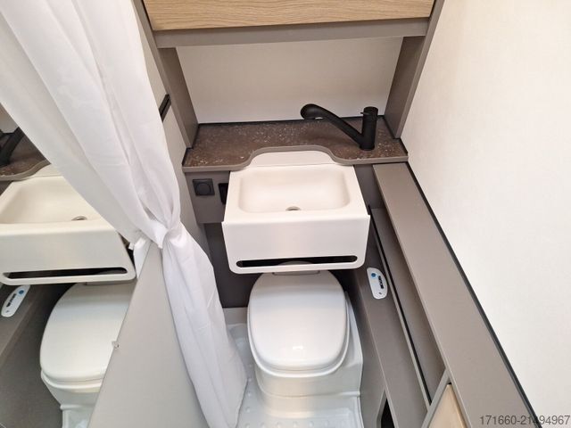 Caravan BÜRSTNER B66 480 TK Dusch-Paket, 1600kg, Radträger