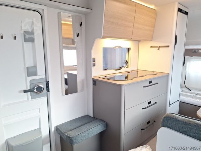 Caravan BÜRSTNER B66 480 TK Dusch-Paket, 1600kg, Radträger