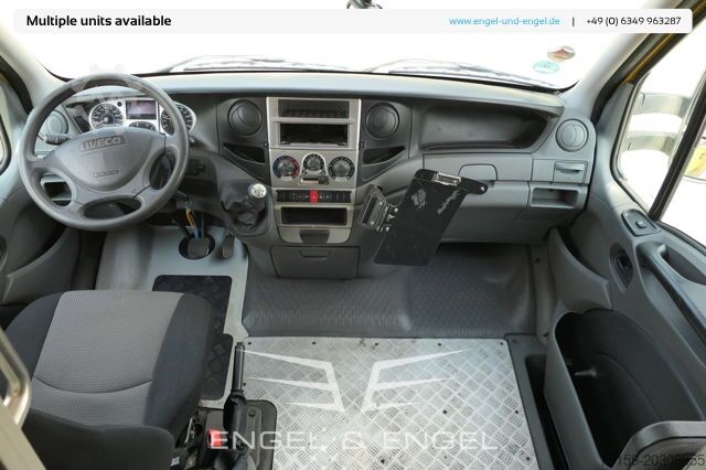 Vrachtwagen met bakwagen iveco Daily 35 S11 C30C AUTOMATIK KAMERA MAXI Regale LUFT