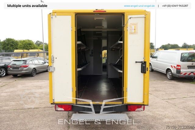 Vrachtwagen met bakwagen mercedes-benz SPRINTER 310 CDI MAXI EURO-5 KOFFER REGALE KAMERA DURCHGANG