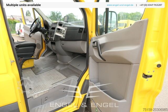 Vrachtwagen met bakwagen mercedes-benz SPRINTER 310 CDI MAXI EURO-5 KOFFER REGALE KAMERA DURCHGANG