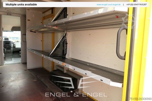 Dubă cu caroserie tip cutie mercedes-benz SPRINTER 310 CDI MAXI EURO-5 KOFFER REGALE KAMERA DURCHGANG