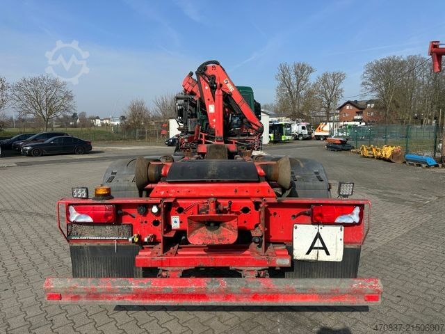 Φορτηγό γερανός roll-off MAN TGS 26.400 / Hiab XR21S56 / Hiab 144 ES-3 / Funk