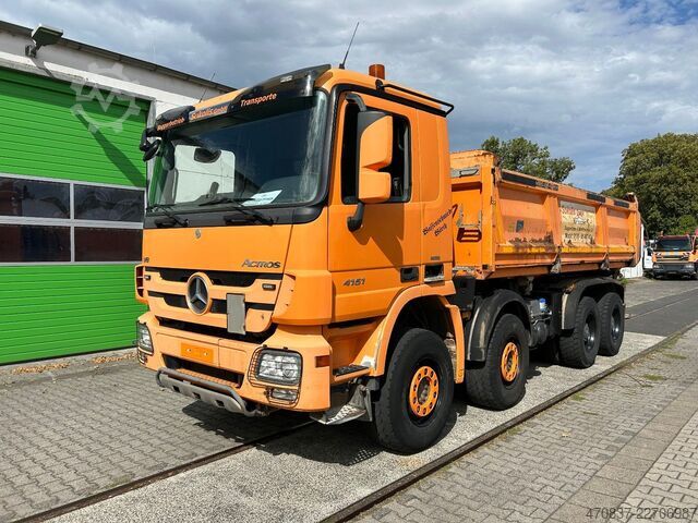 Trójstronna wywrotka MERCEDES-BENZ Actros 4151 V8 8x4 / Bordmatik / Retarder