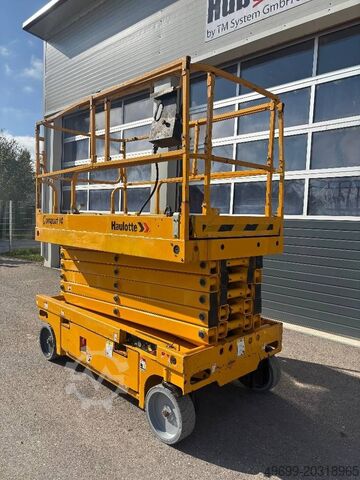 Nůžkový výtah Haulotte Compact 14 - 13,80m Scherenarbeitsbühne *Akkus NEU