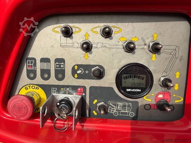Kloubová teleskopická pracovní plošina Manitou 120 AETJC -  12m Gelenk-Teleskop-Arbeitsbühne